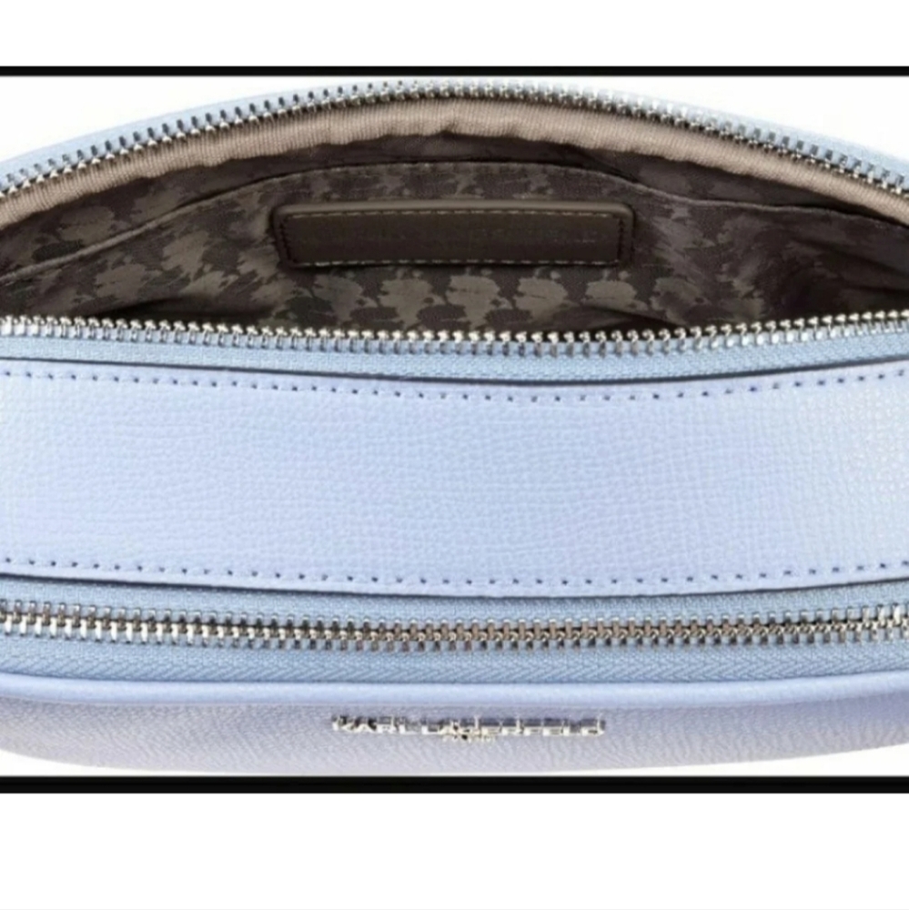 KARL LAGERFELD Maybelle Solid Crossbody NWT - Picture 6 of 16